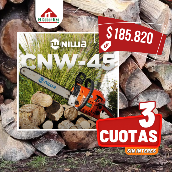 MOTOSIERRA NIWA CNW-45 en oferta