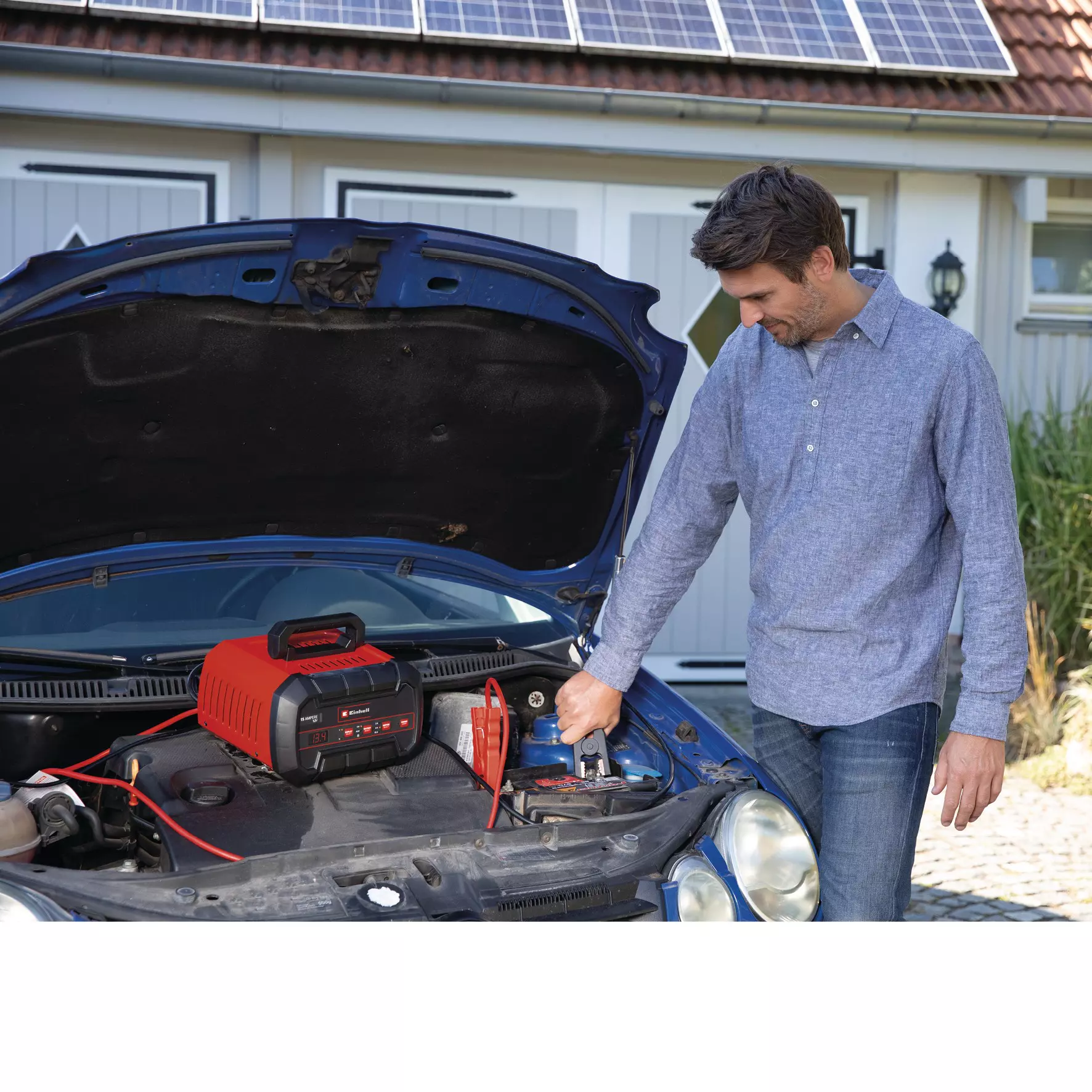 Cargador de Batería Inteligente – Carga y Arranque