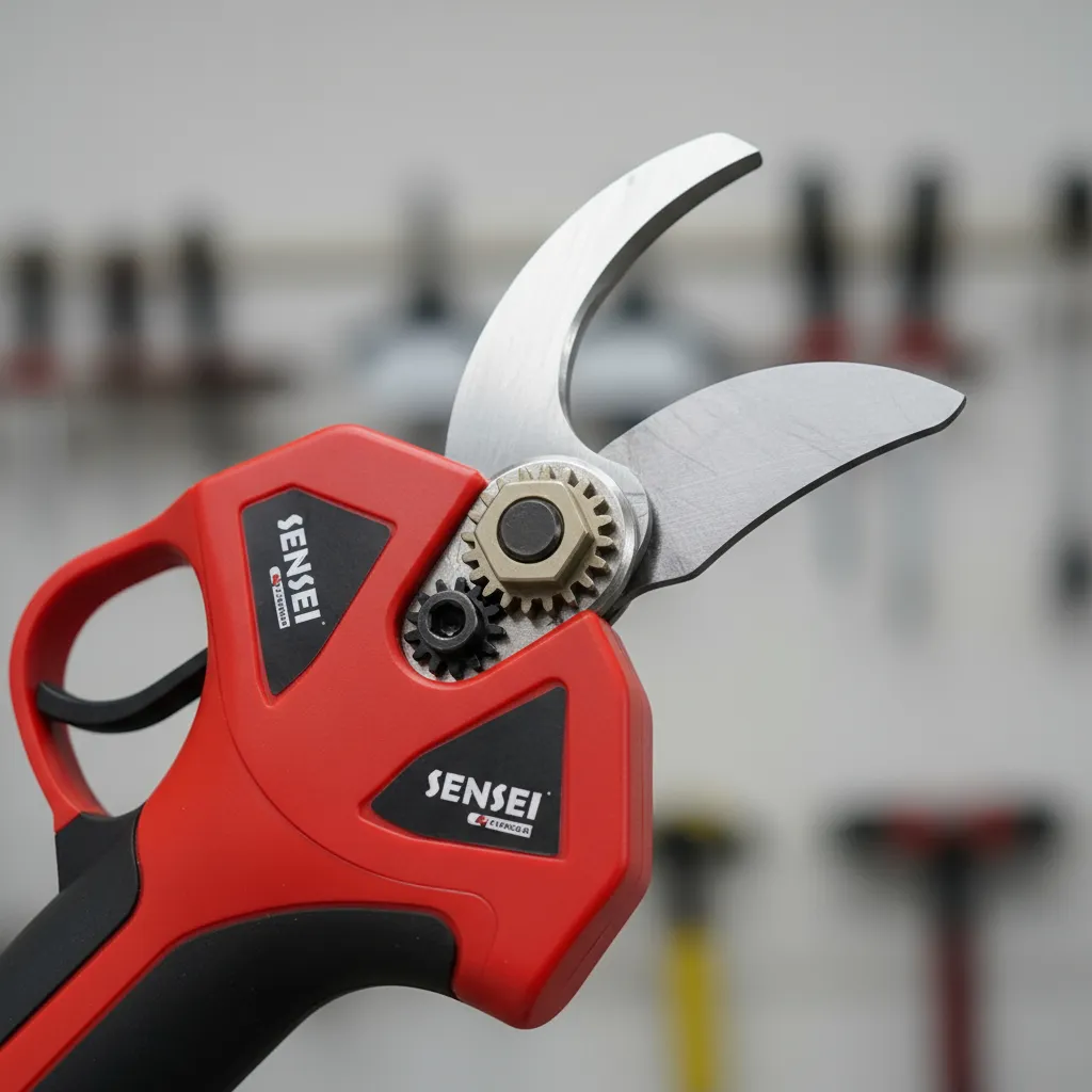 Tijera Inalámbrica A Batería Sensei Ep-25 7,2v Roja Poda Rojo