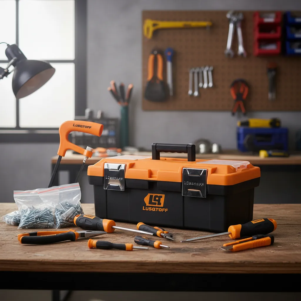 SET DE HERRAMIENTAS MANUALES 46 PIEZAS - LUSQTOFF